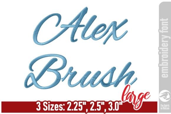 Alex Brush Script Font: A Stitch-Out Review