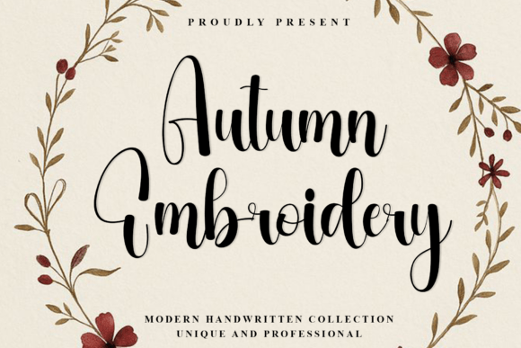 Autumn Embroidery: A Designerโs Apparel Review