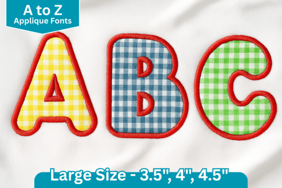 Cloudy Patch Applique Font Review