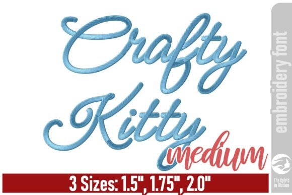 Crafty Kitty Embroidery Font: Boutique Sweatshirt Review