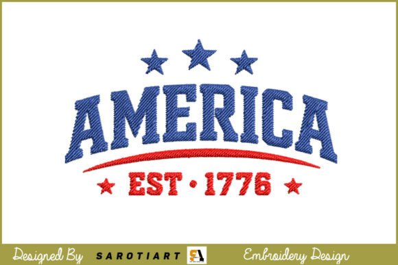 Evaluating America 1717 Retro Patriotic Design