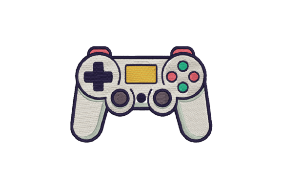 Gaming Controller Embroidery for Personalized Gifts