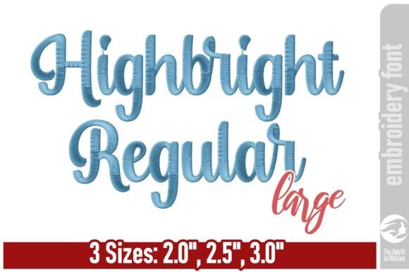 Highbright Script Font Review for Business Merch