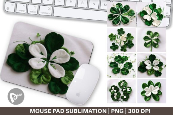 Mouse Pad 3D Shamrocks: A Seasonal Design Review