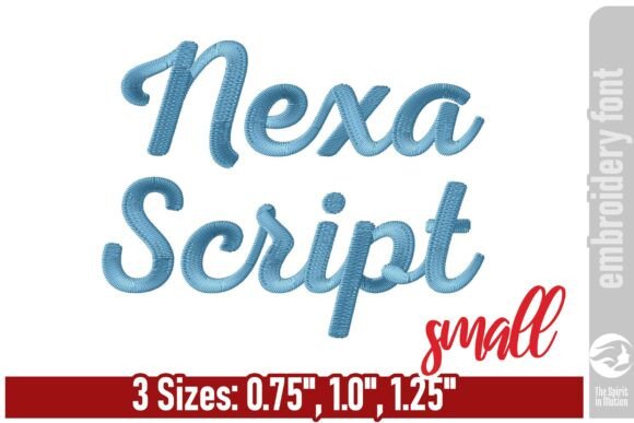 Nexa Script Small: A Holiday Embroidery Font Review