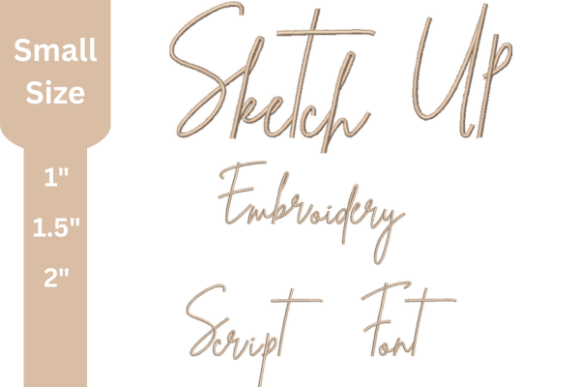 Sketch Up Embroidery Font: A Seasonal Design Review