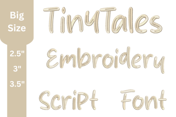 Tiny Tales Script: A Holiday Embroidery Font Review